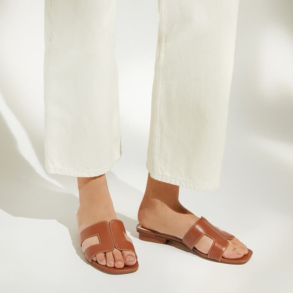 Dune London- Loupe Slide Sandal (Pre-Loved)